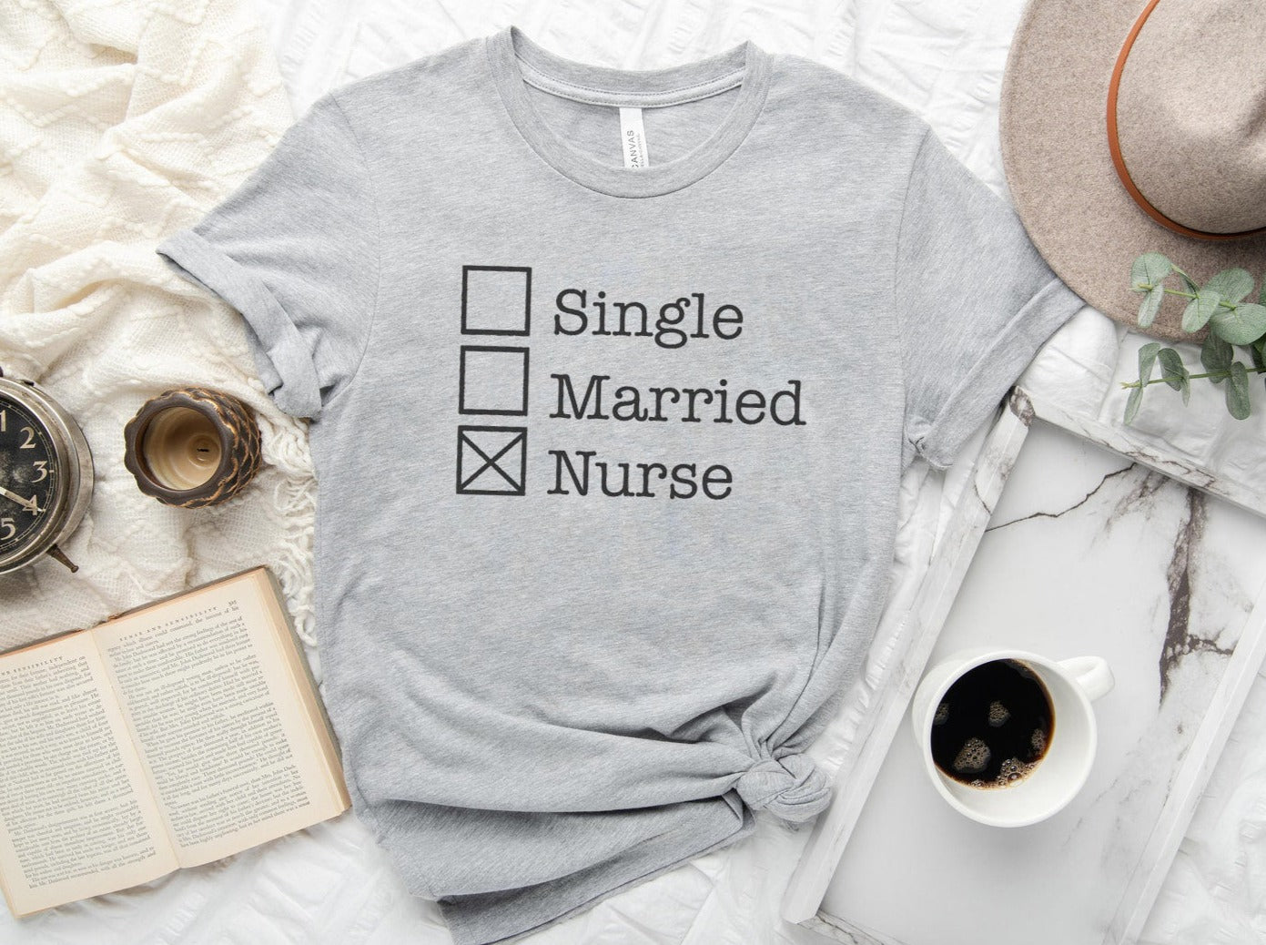 Single Married Nurse T-shirt