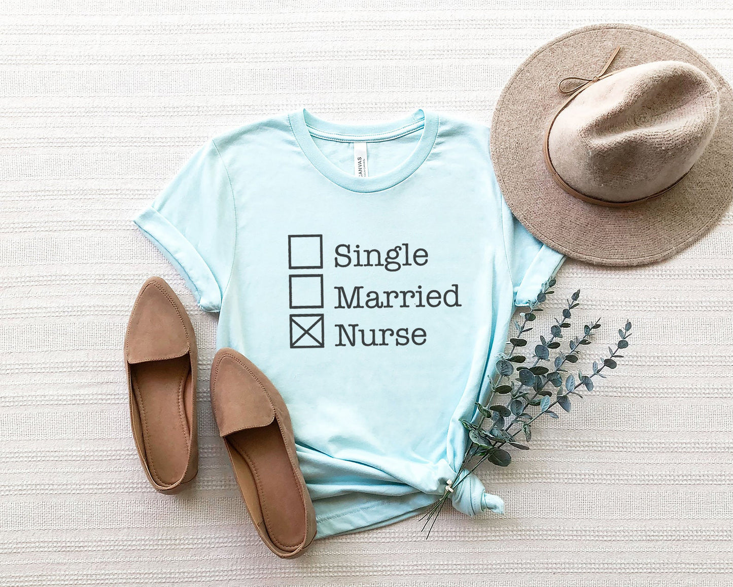 Single Married Nurse T-shirt