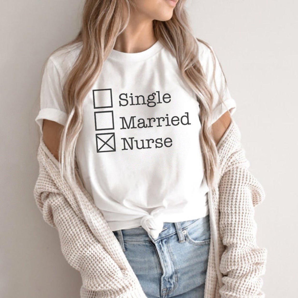 Single Married Nurse T-shirt