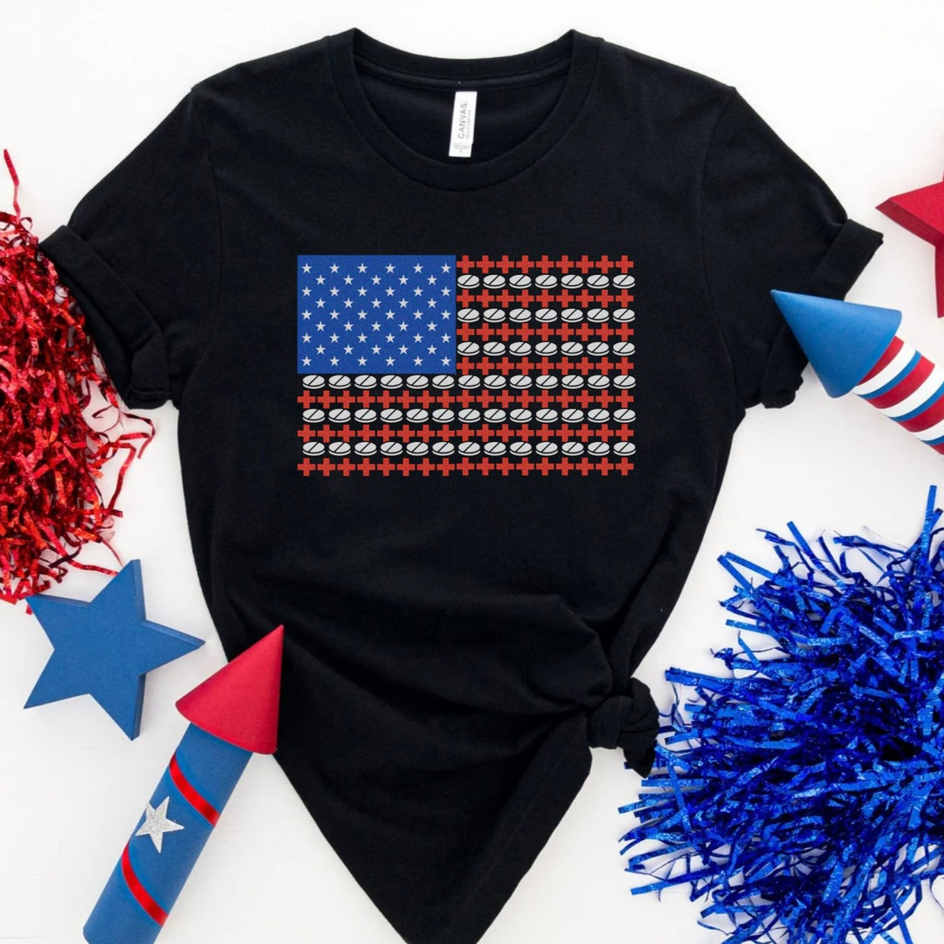 Medical USA Flag T-Shirt
