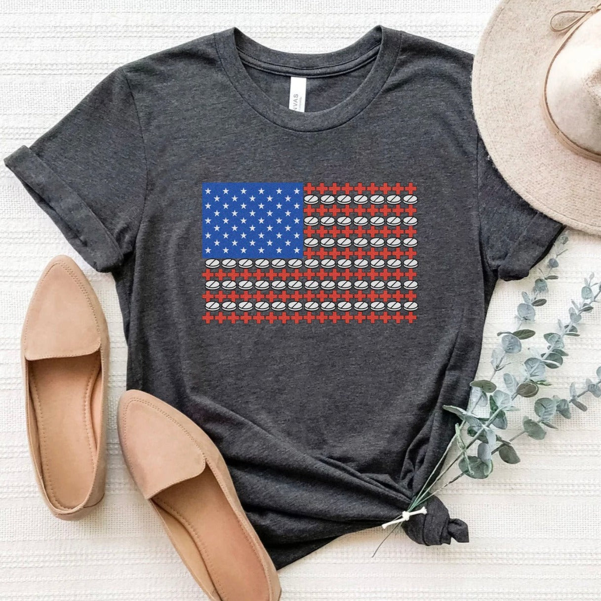Medical USA Flag T-Shirt