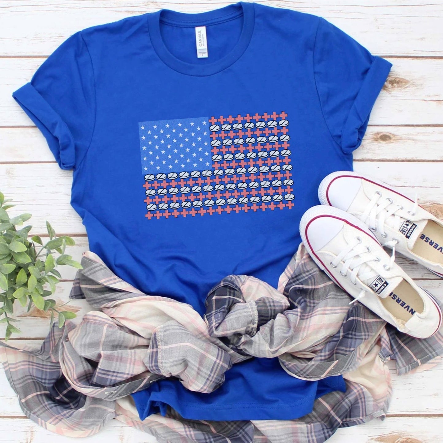 Medical USA Flag T-Shirt