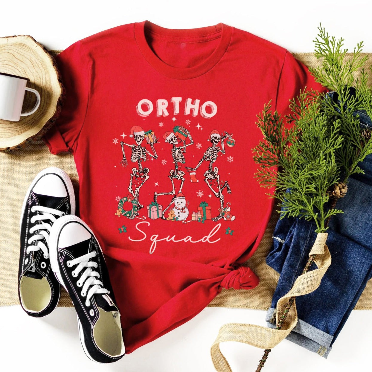 Ortho Squad Christmas T-shirt