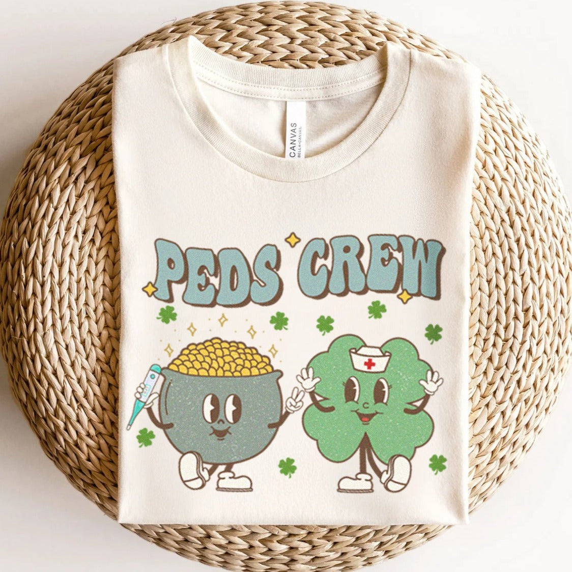 Retro Peds Crew St Patrick's Day T-shirt