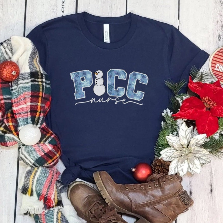 PICC Nurse Christmas T-Shirt
