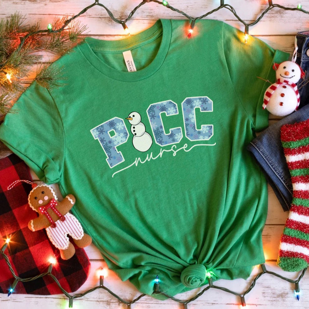 PICC Nurse Christmas T-Shirt