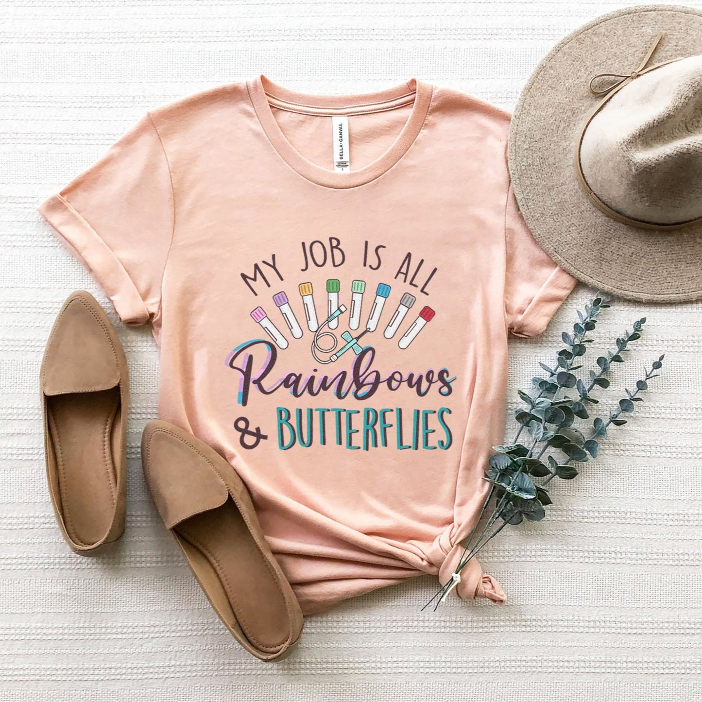 My Job is All Rainbows and Butterflies T-shirt