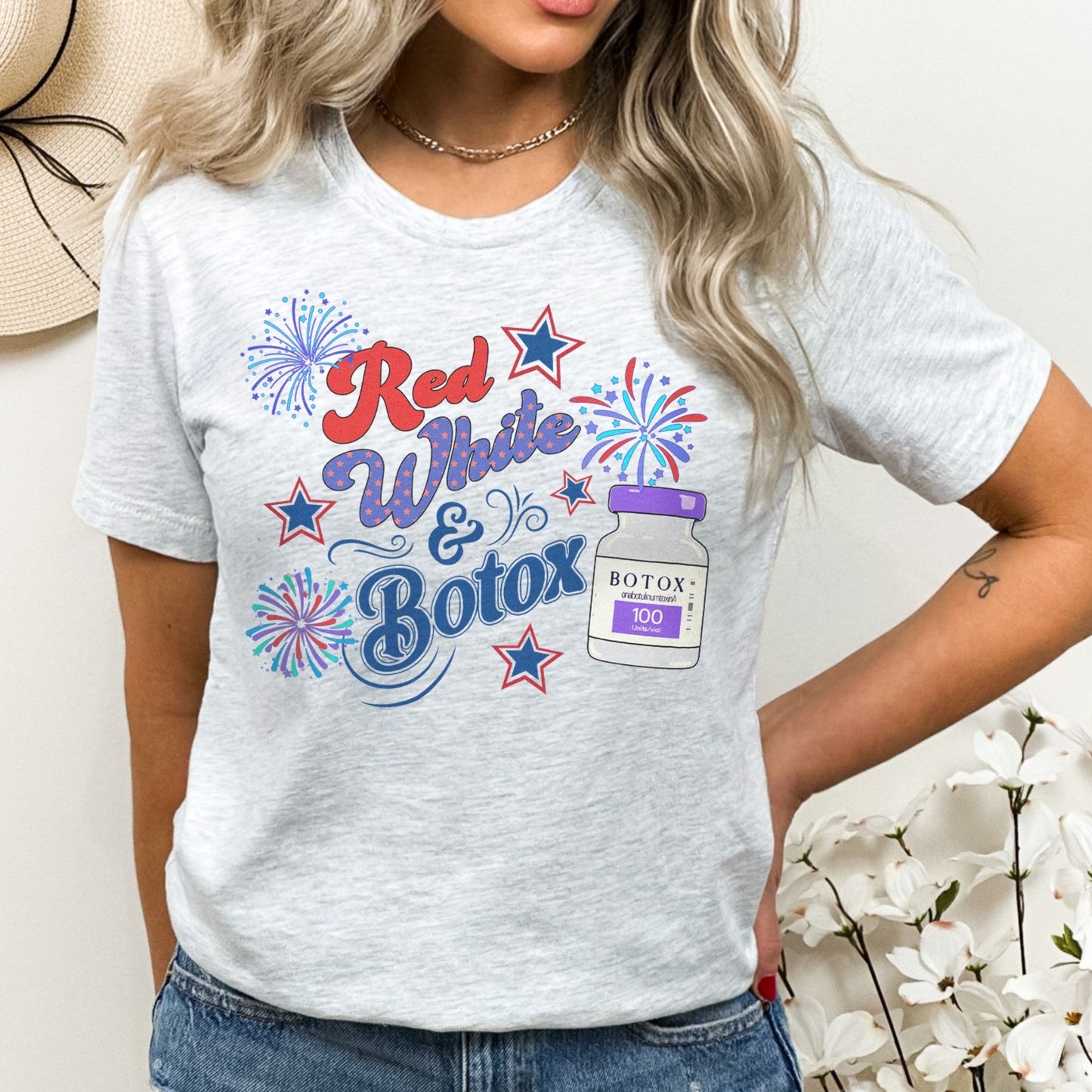Red White & Botox T-Shirt