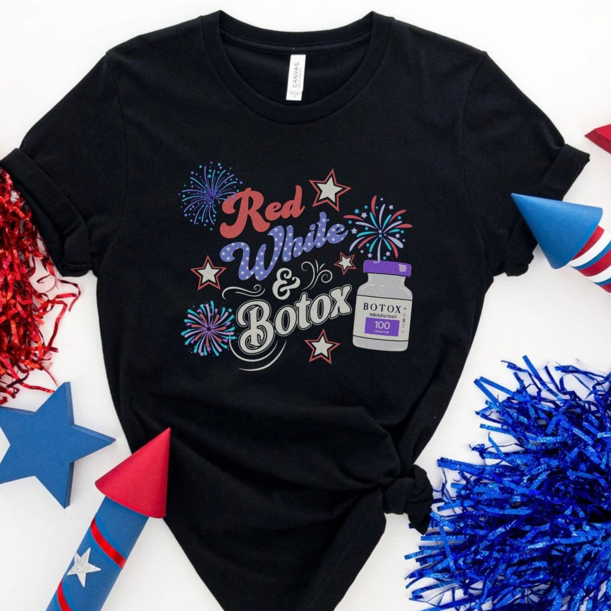 Red White & Botox T-Shirt