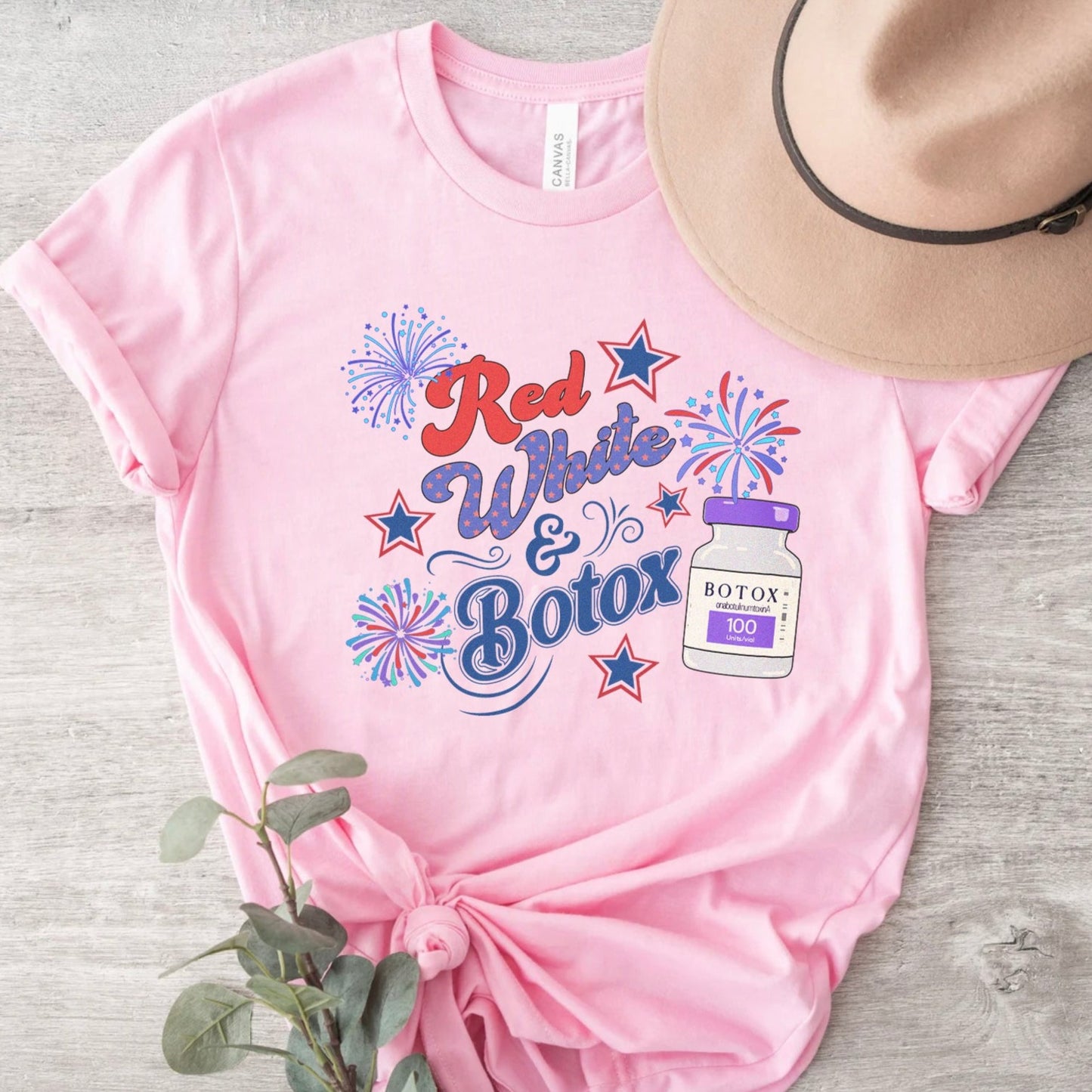 Red White & Botox T-Shirt