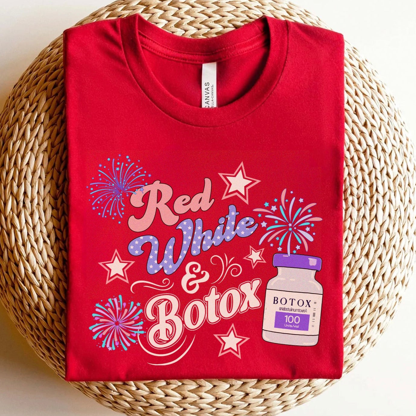 Red White & Botox T-Shirt