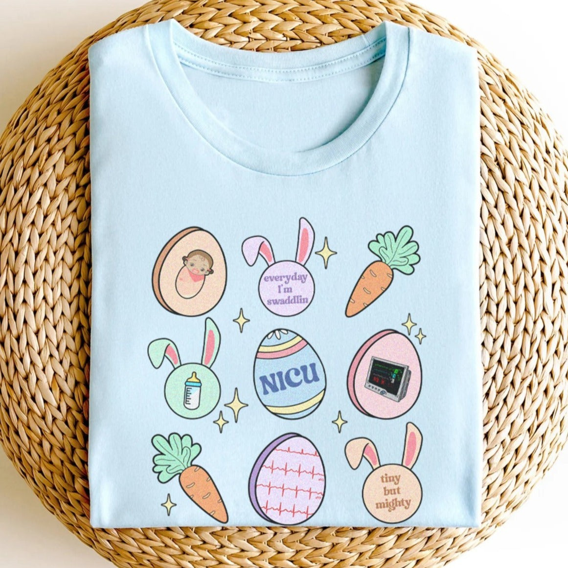NICU Easter Eggs T-Shirt