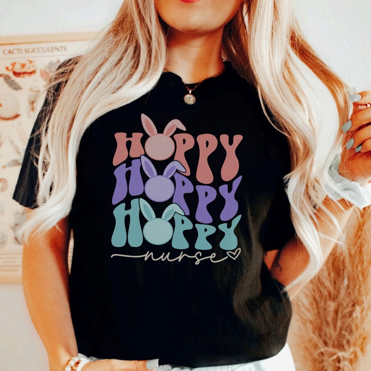 Retro Hoppy Nurse T-Shirt