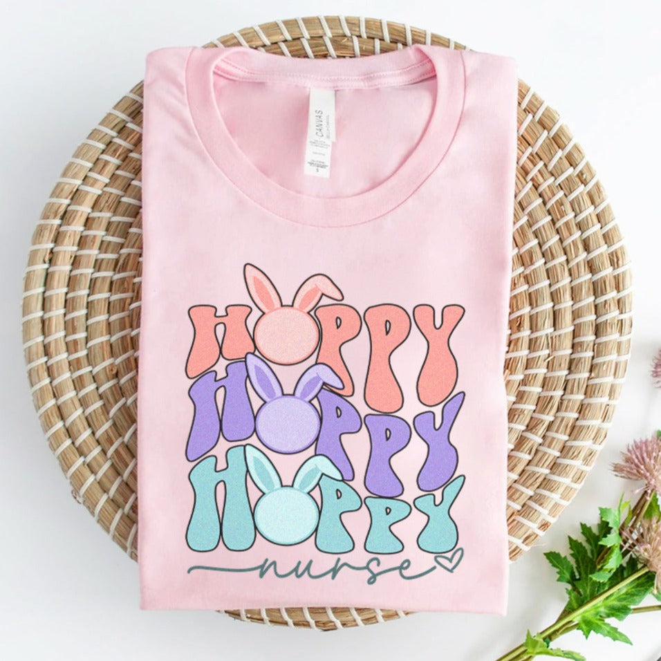 Retro Hoppy Nurse T-Shirt