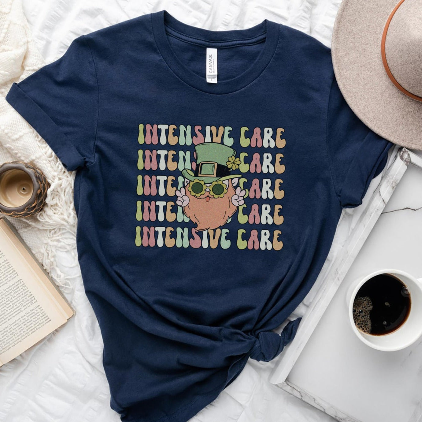 Retro Intensive Care Leprechaun T-Shirt
