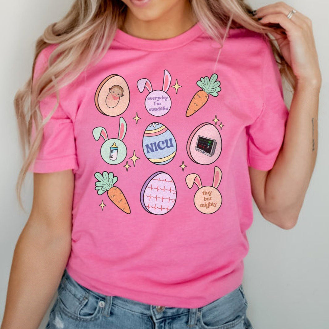 NICU Easter Eggs T-Shirt