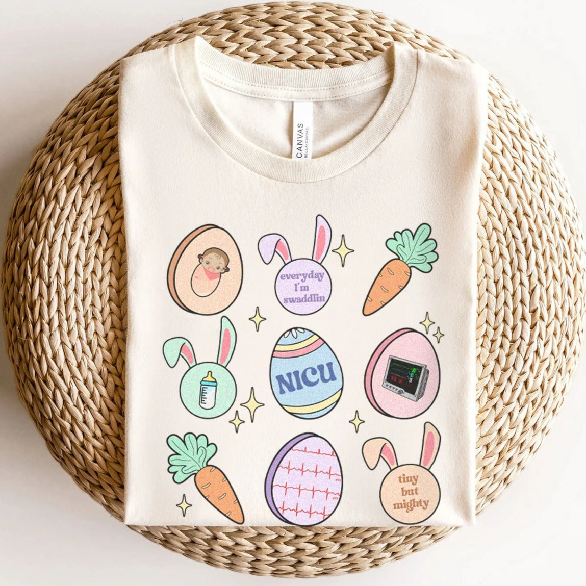 NICU Easter Eggs T-Shirt