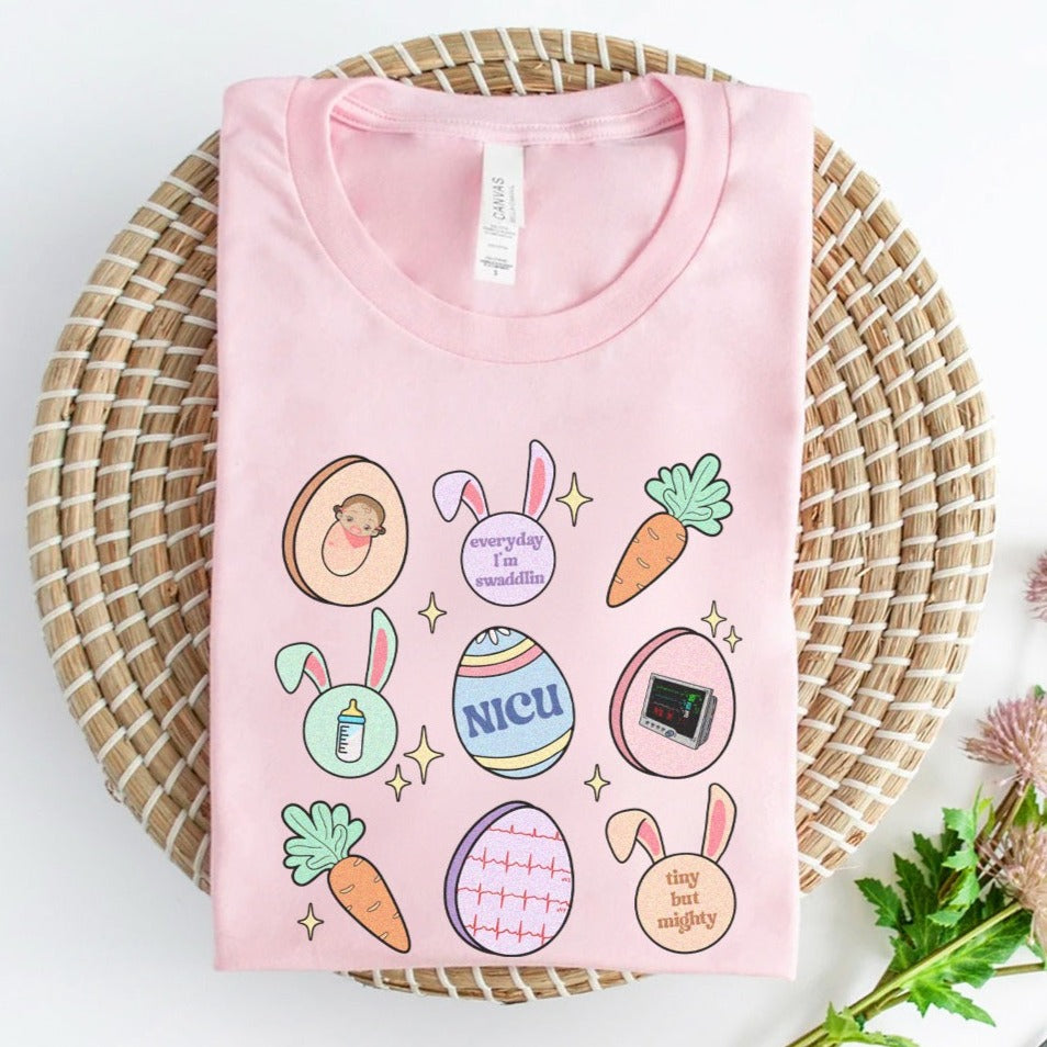 NICU Easter Eggs T-Shirt