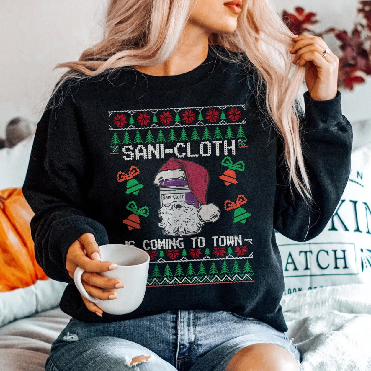 Sani-Cloth Ugly Christmas Sweater