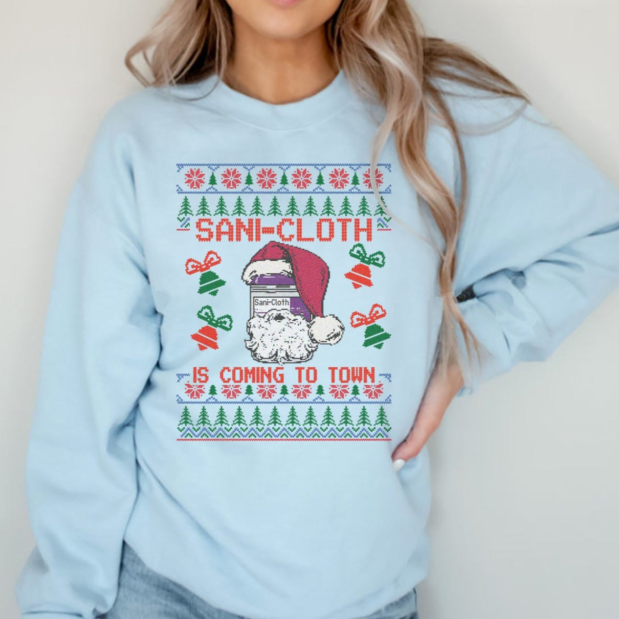 Sani-Cloth Ugly Christmas Sweater
