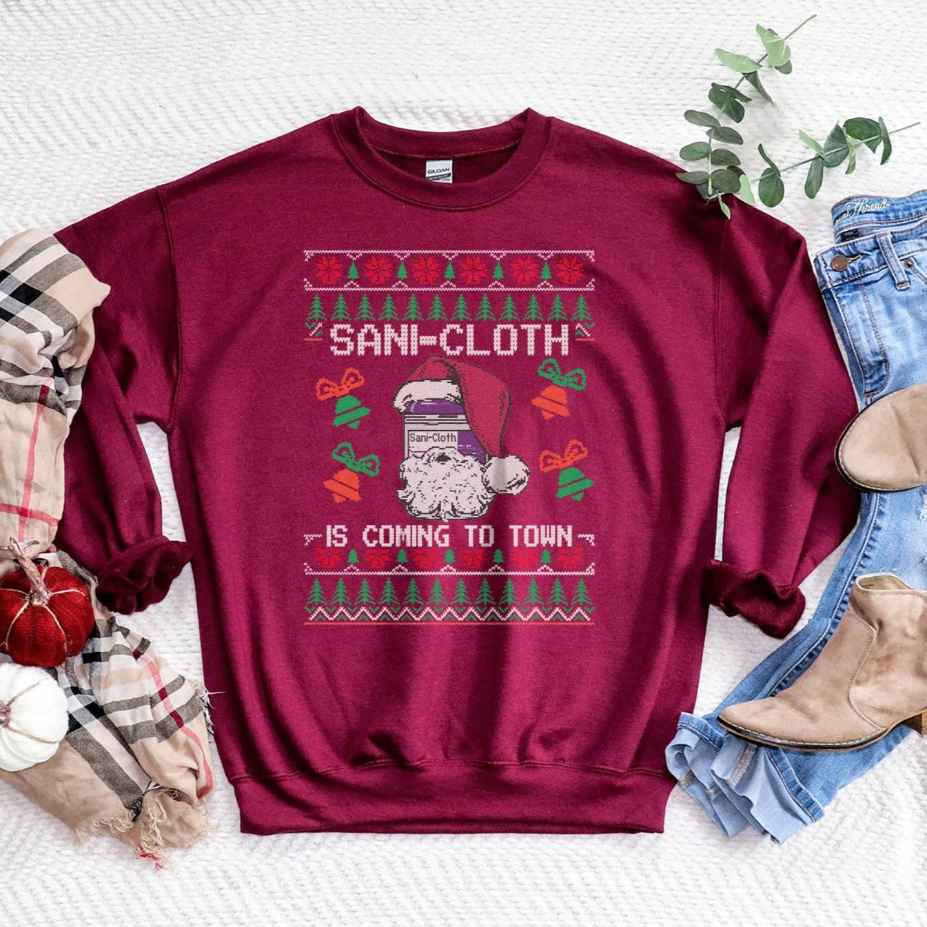 Sani-Cloth Ugly Christmas Sweater