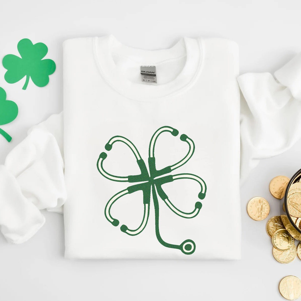Stethoscope Clover Sweatshirt