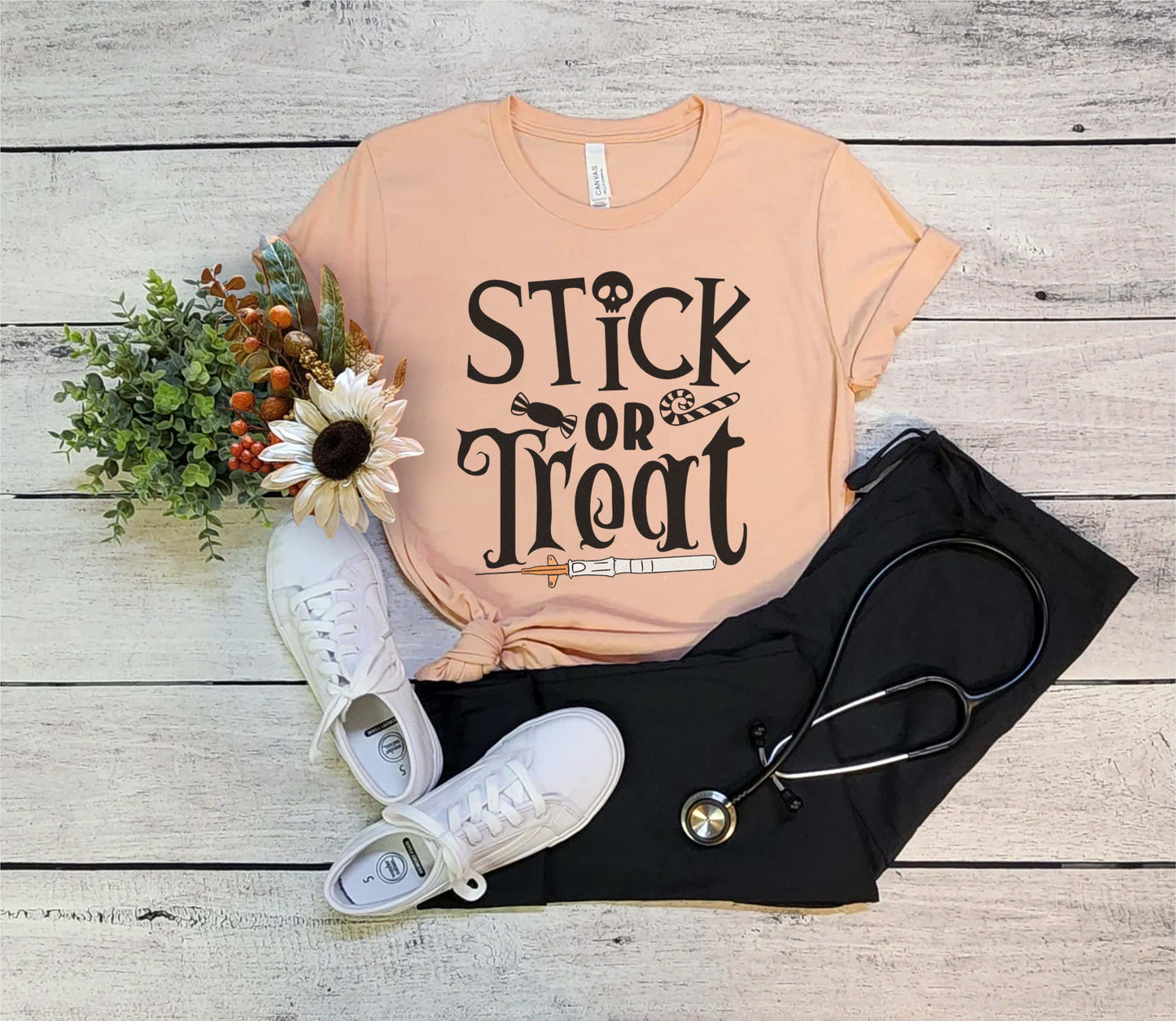 Stick or Treat T-Shirt