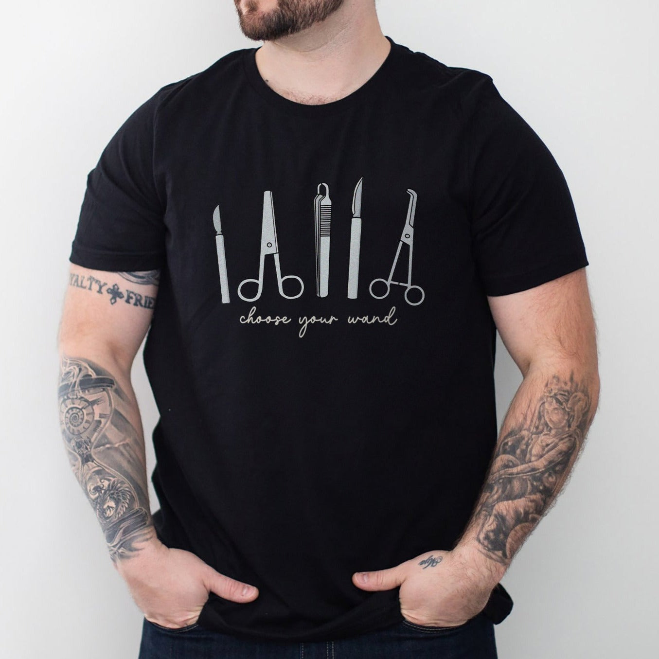 Choose Your Wand Surgical Instruments T-Shirt