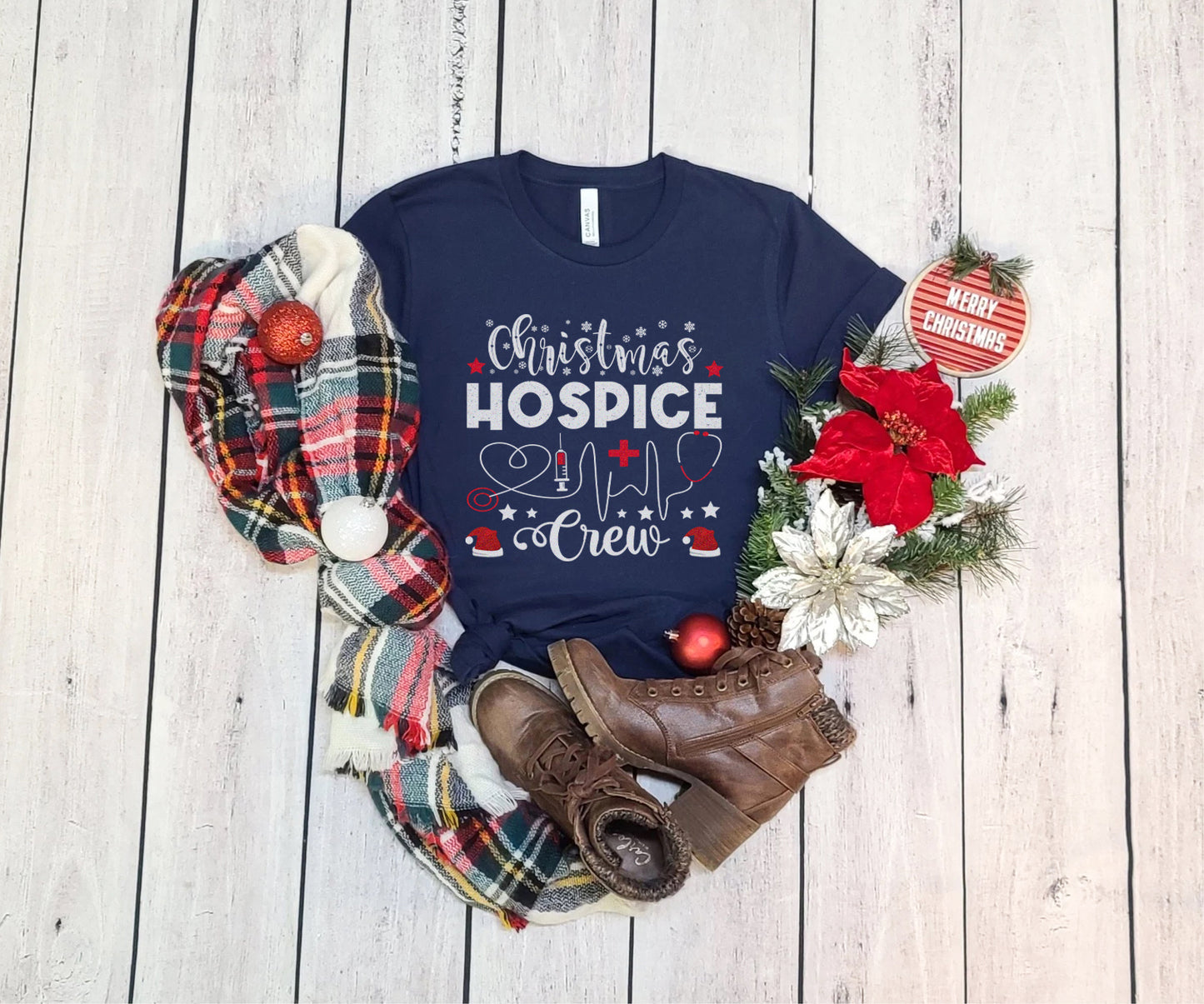 Christmas Hospice Crew T-Shirt