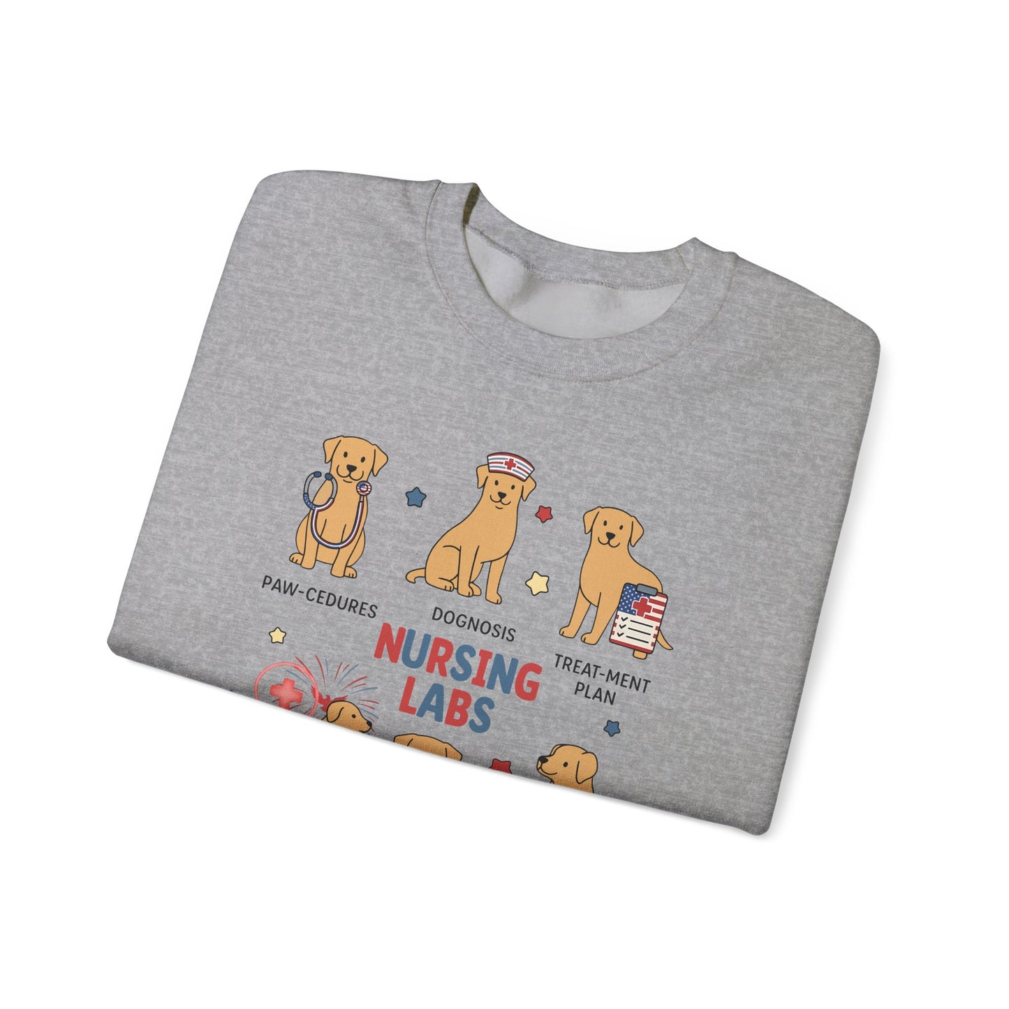 July 4th Nursing Labs Sweatshirt