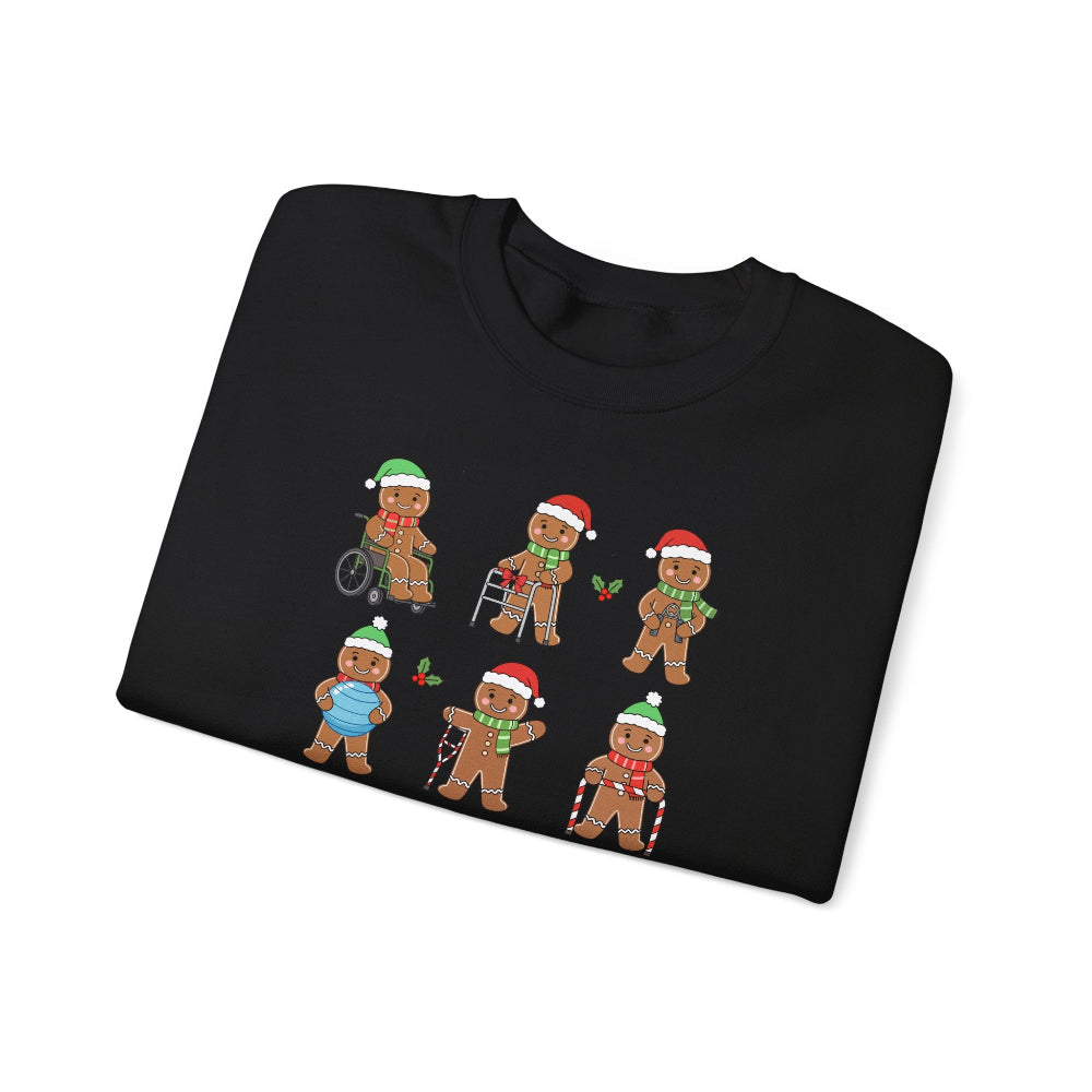 Physical Therapy Gingerbread Men Sweatshirt
