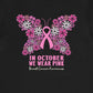 Breast Cancer Awareness Butterfly T-Shirt