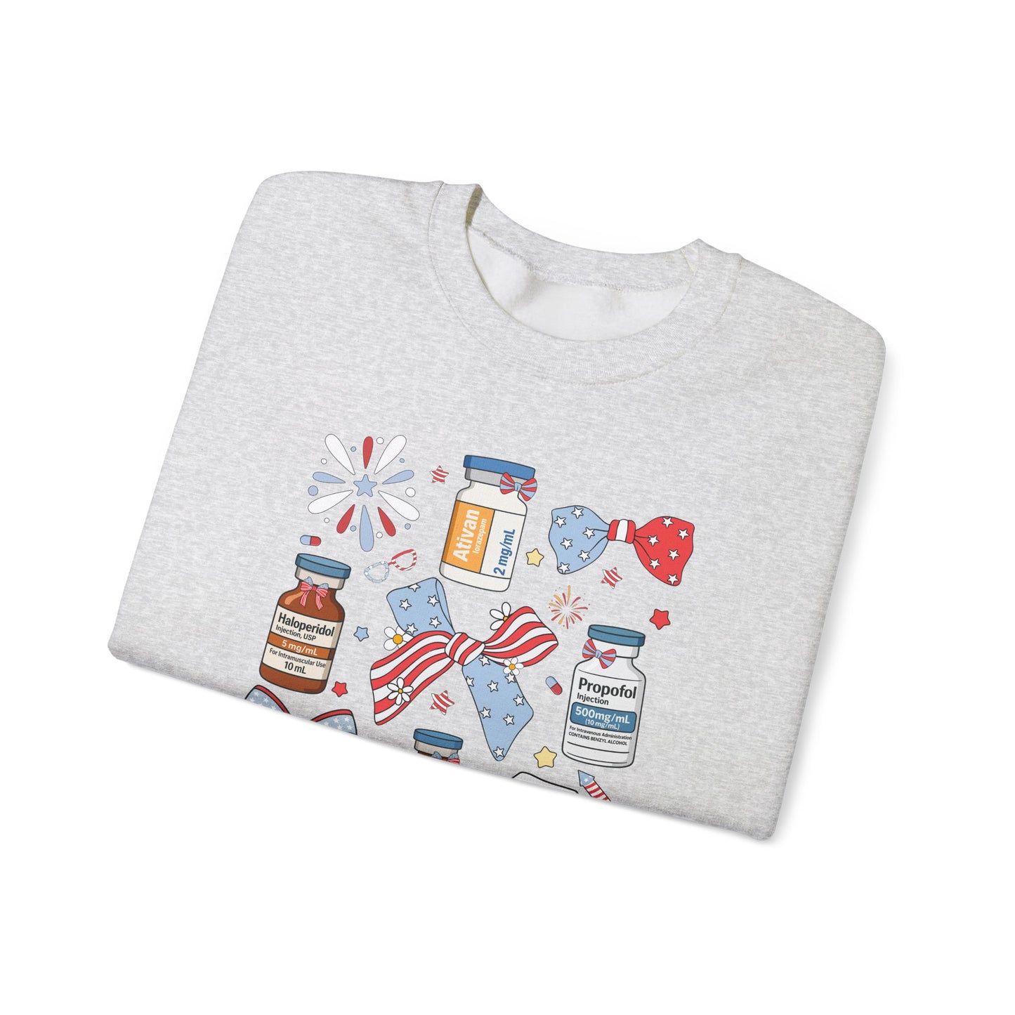 Red, White & Sedated Sweatshirt