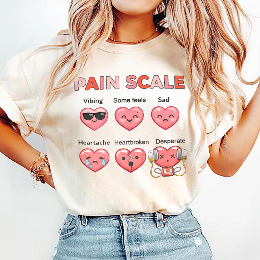 Heart Pain Scale T-Shirt