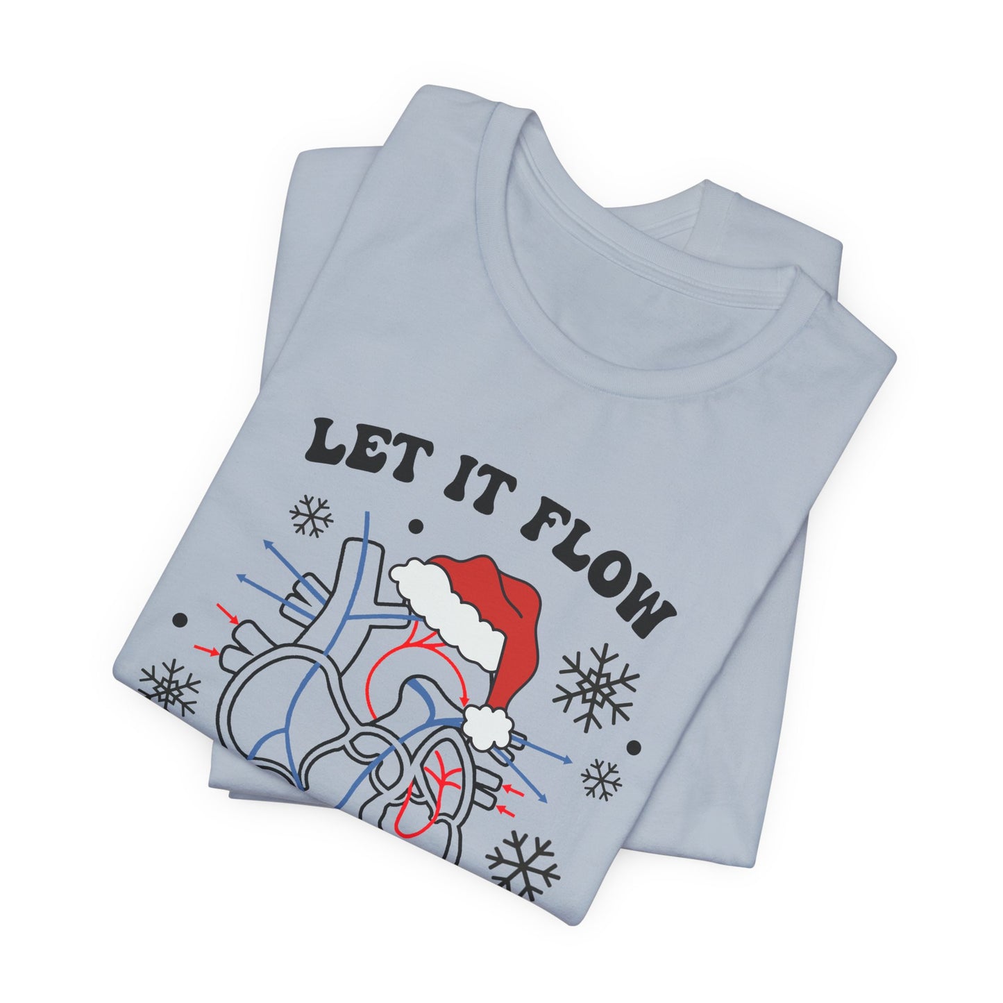 Let it Flow Heart T-Shirt