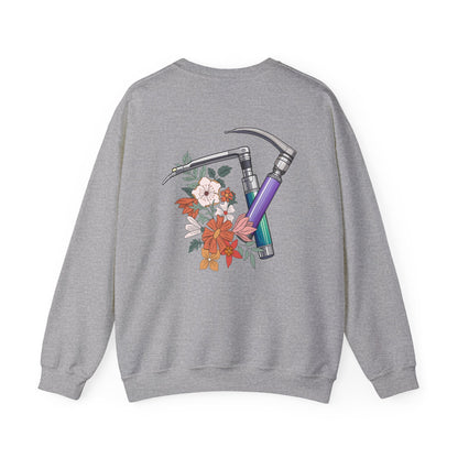 Floral Laryngoscopes Sweatshirt