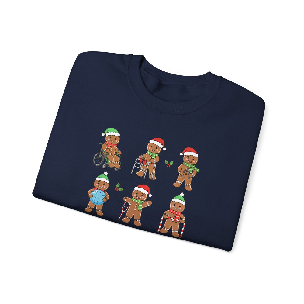 Physical Therapy Gingerbread Men Sweatshirt