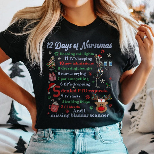 12 Days of Nursemas T-Shirt