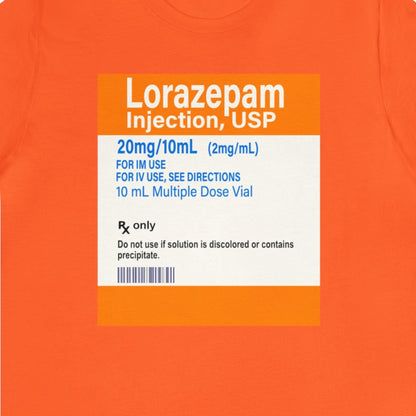 Lorazepam Label T-Shirt