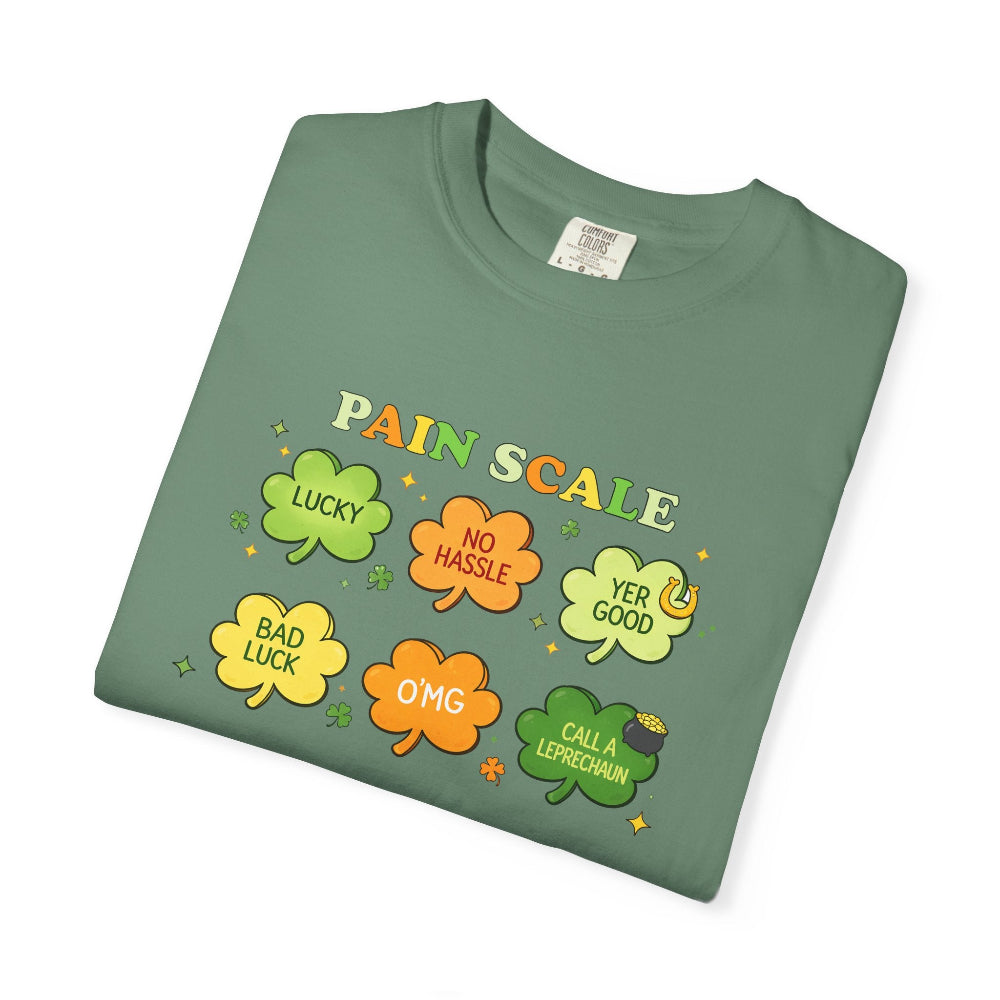 Saint Patrick's Day Pain Scale T-Shirt