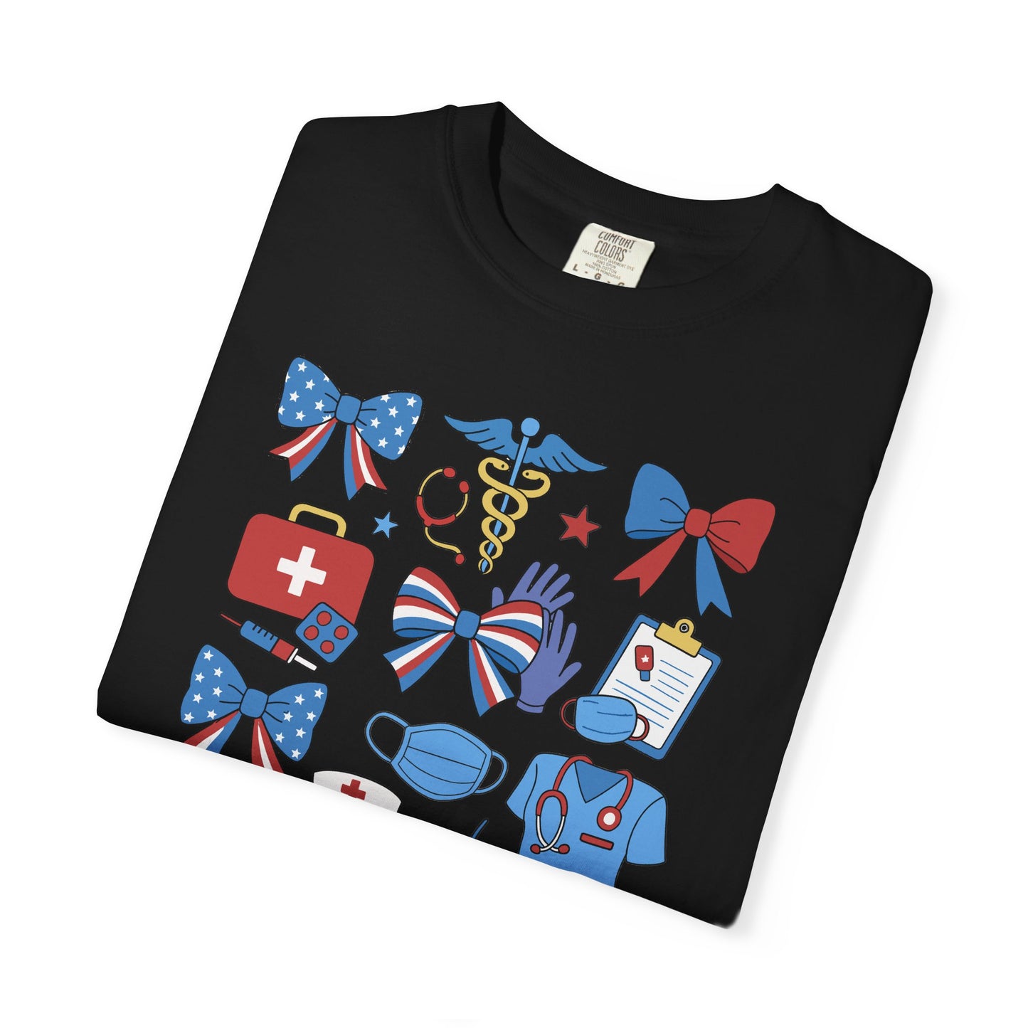 Coquette Nurse July 4th T-Shirt