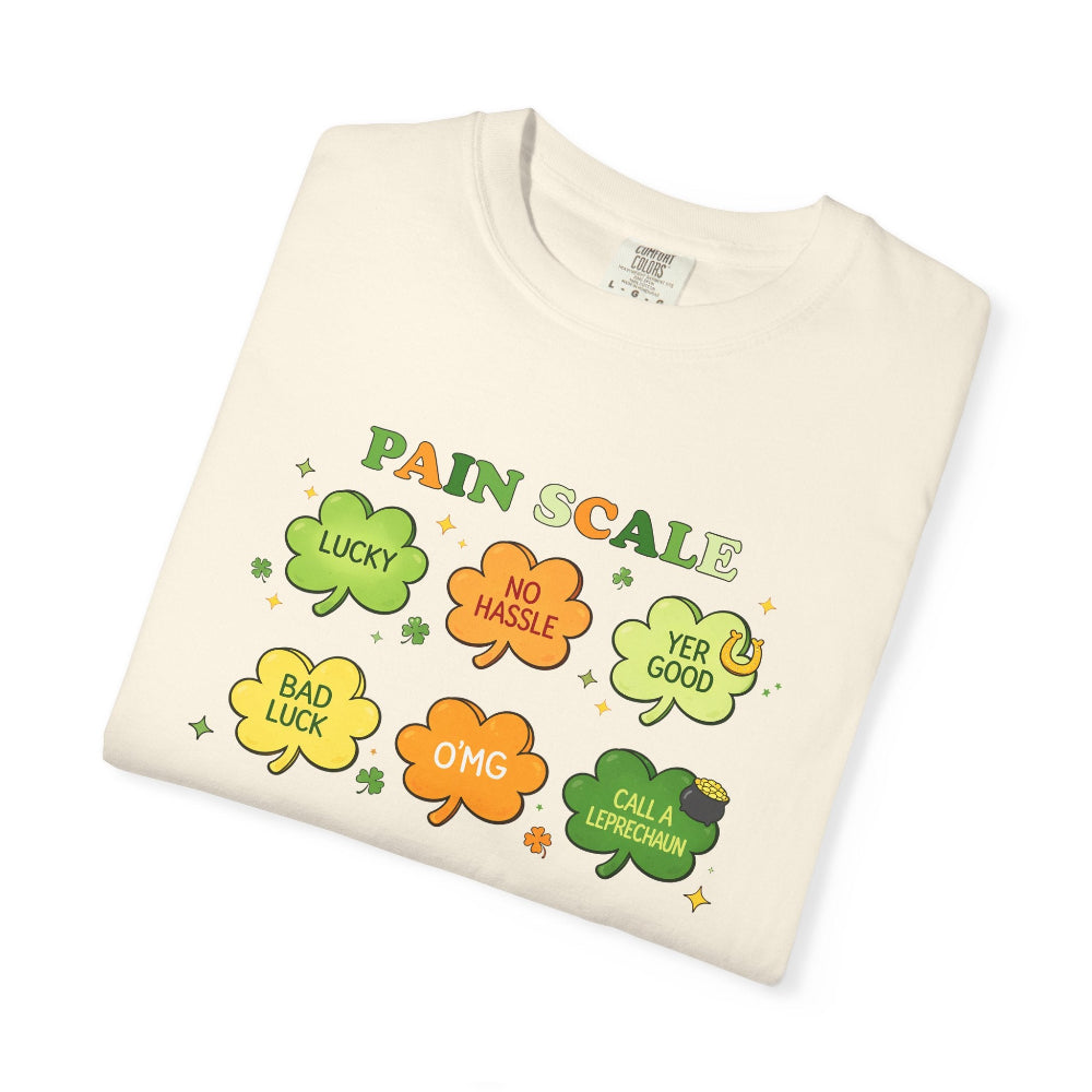 Saint Patrick's Day Pain Scale T-Shirt