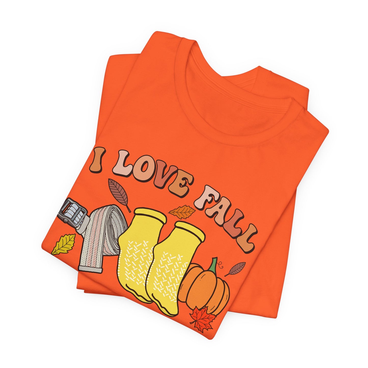 I Love Fall (Prevention) T-Shirt, Size 4XL