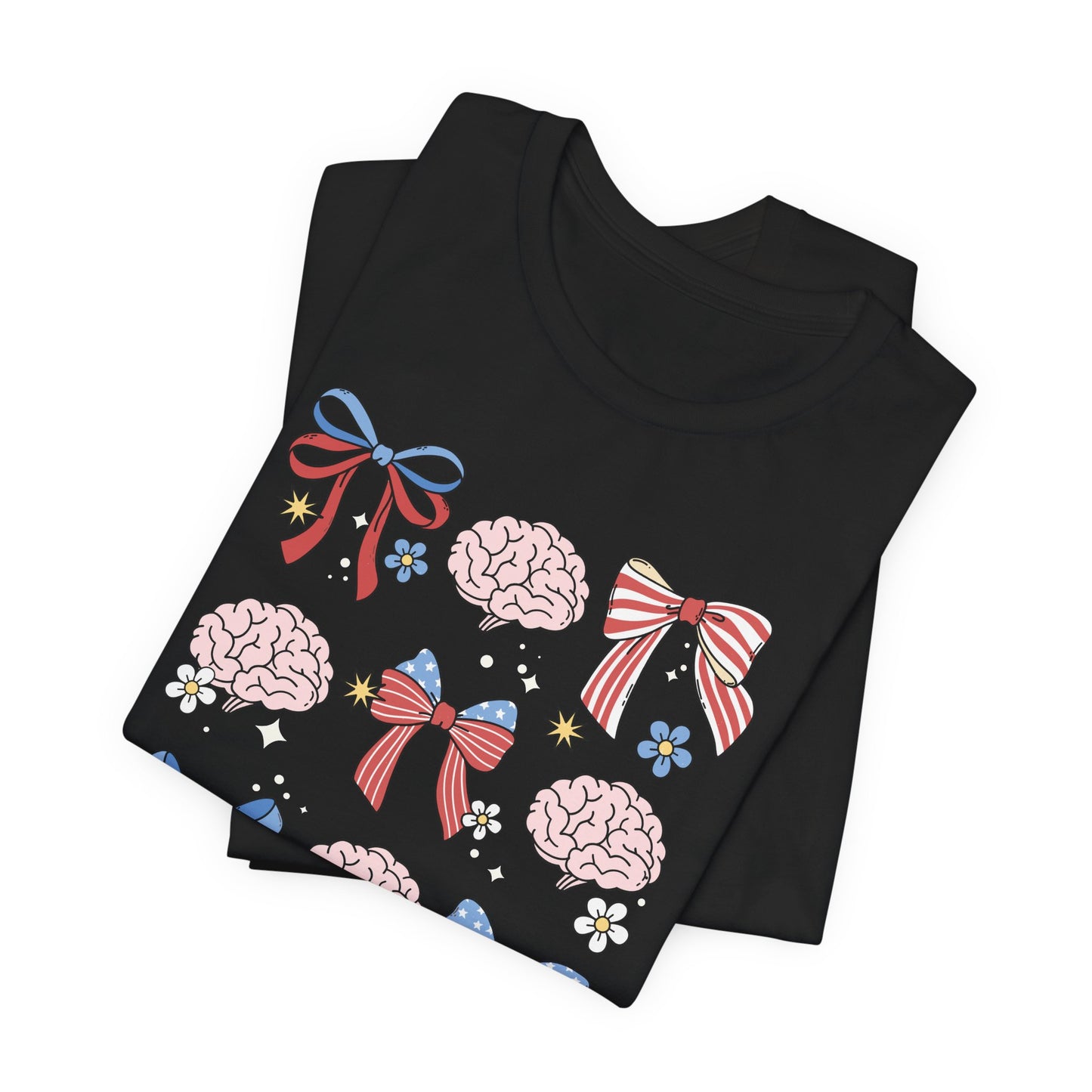 Bows & Brains July 4th T-Shirt