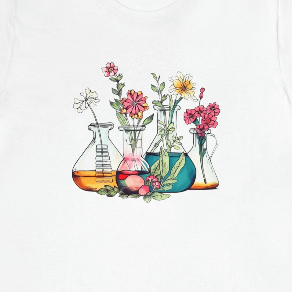 Floral Beakers T-Shirt