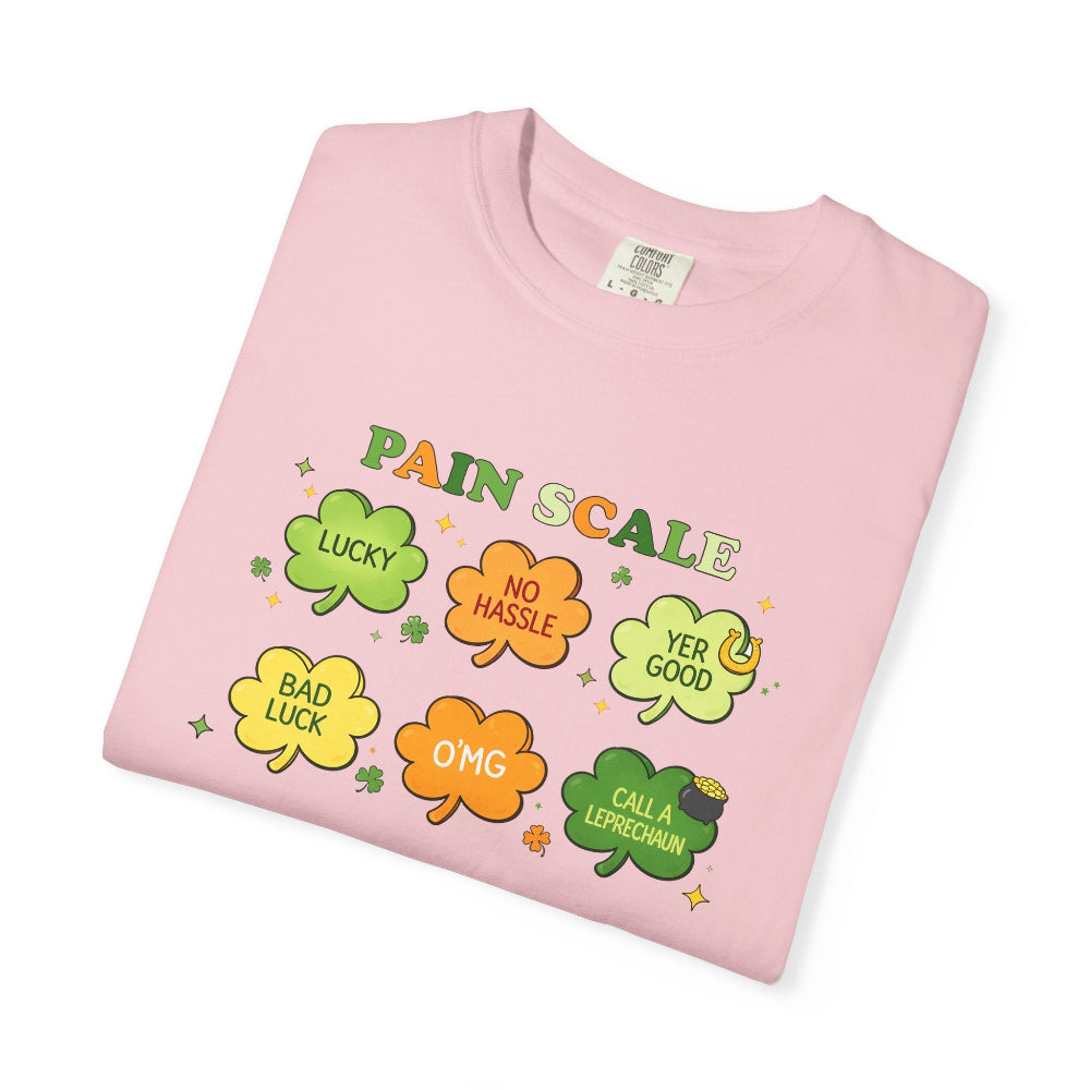 Saint Patrick's Day Pain Scale T-Shirt