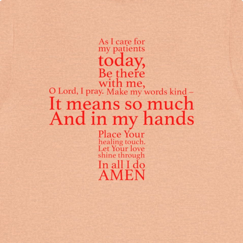 Nurse's Prayer (Back Design) T-Shirt