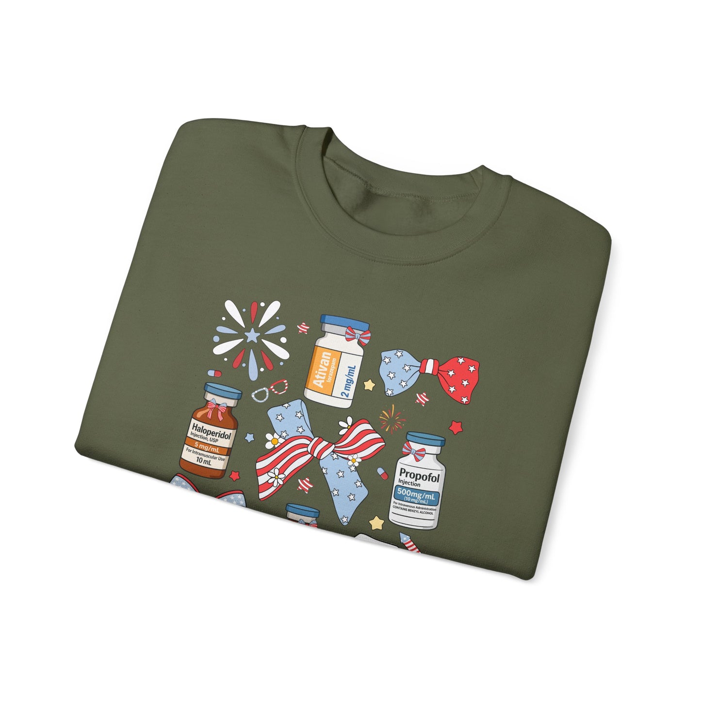 Red, White & Sedated Sweatshirt