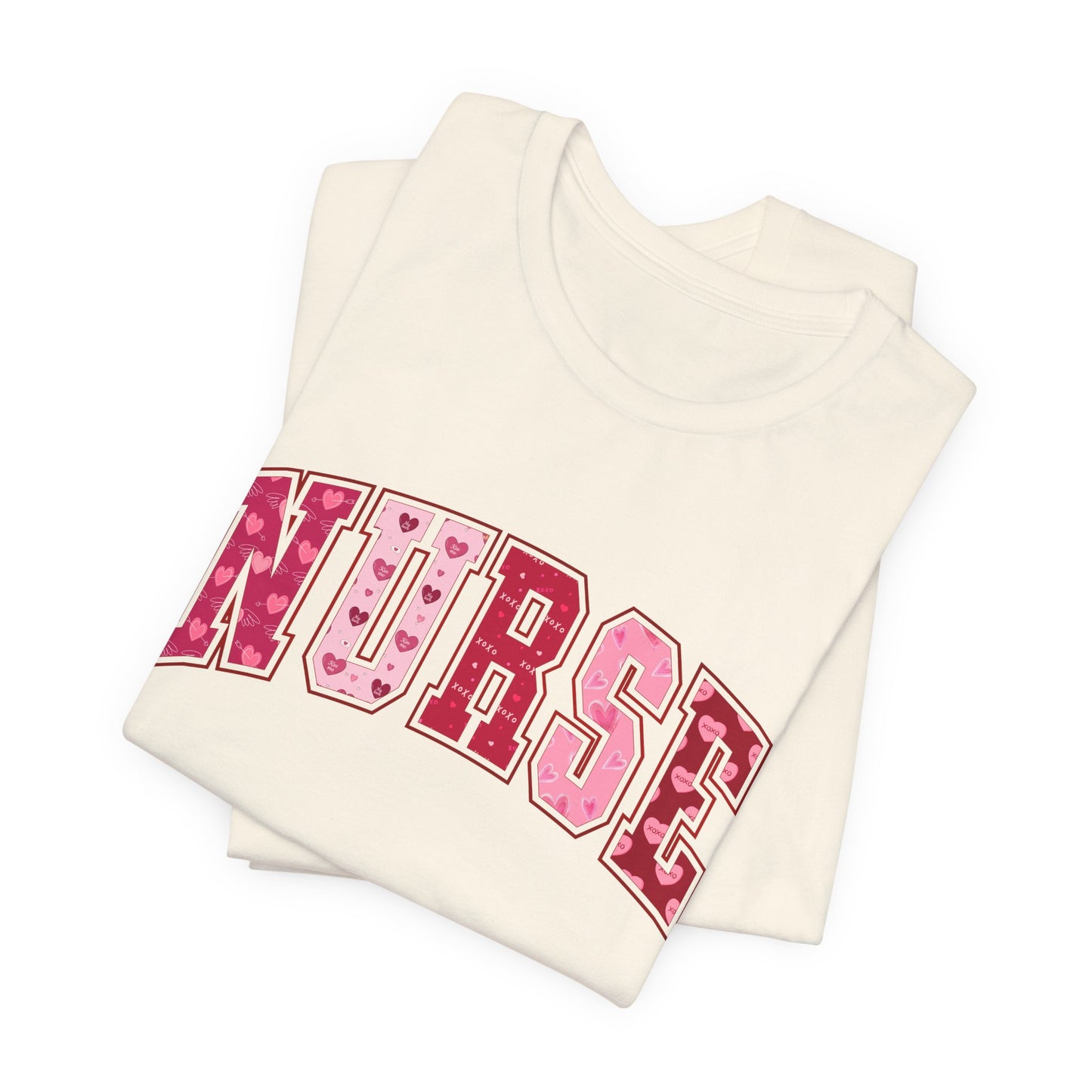 Nurse Letterman Valentine's Day T-Shirt