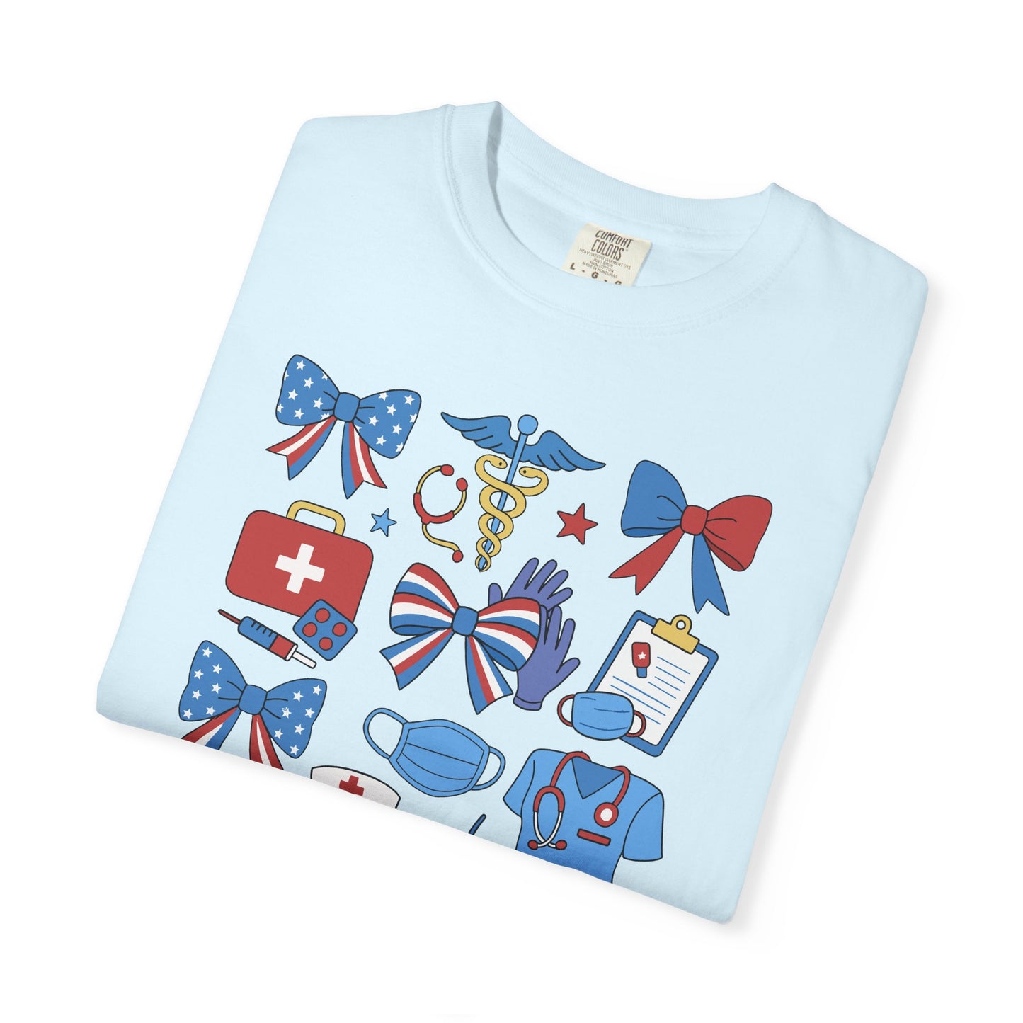 Coquette Nurse July 4th T-Shirt